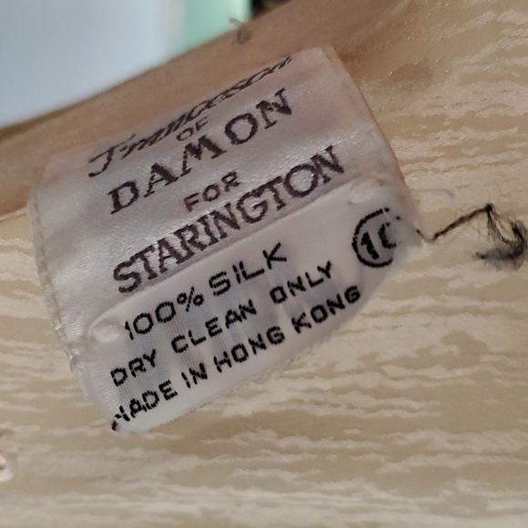 Vintage Art Deco Silk Beaded Gown - Picture 5 of 5